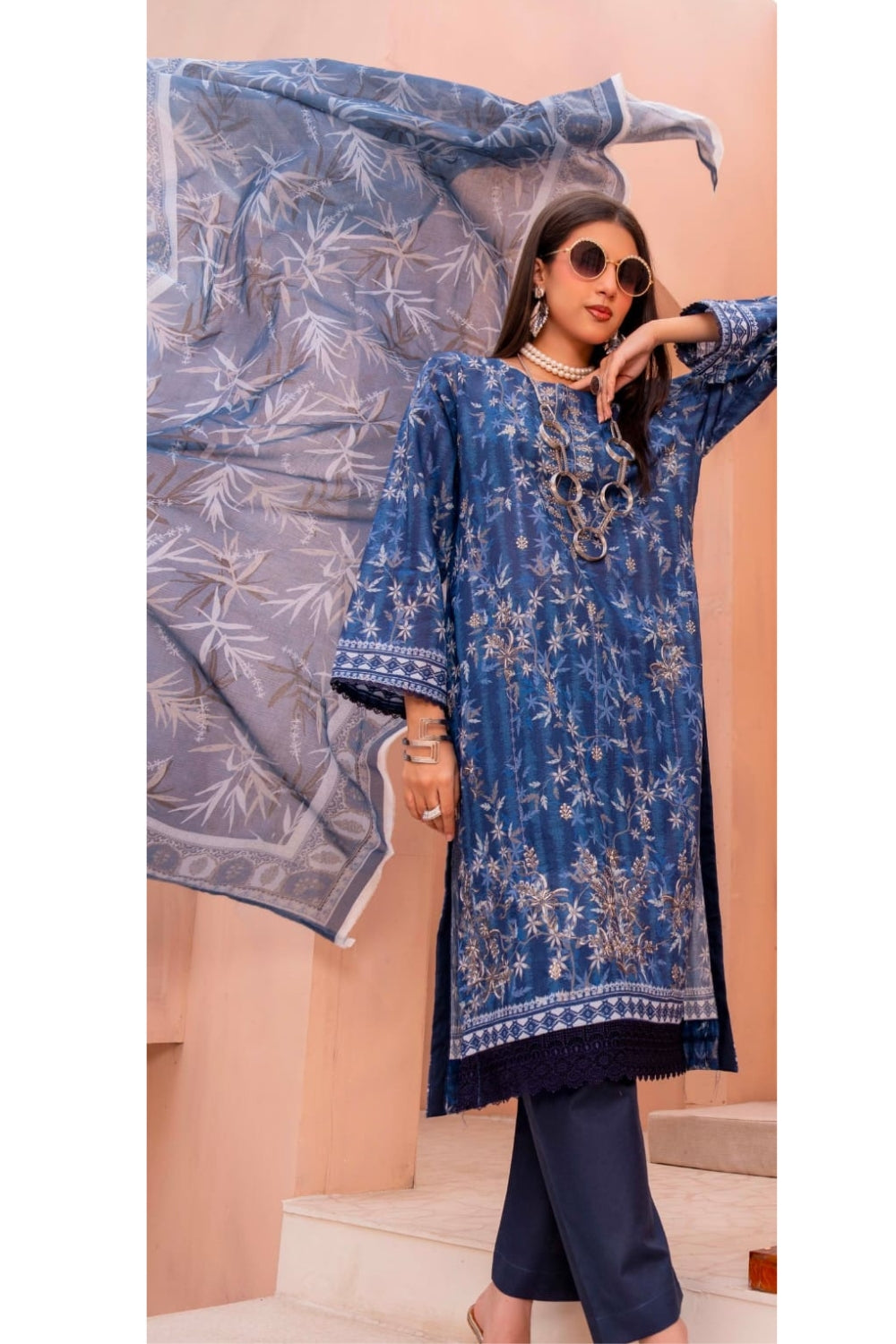 Azura Empire of Dreams – 3 Piece Premium Lawn Suit