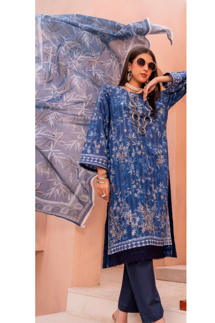 Azura Empire of Dreams – 3 Piece Premium Lawn Suit
