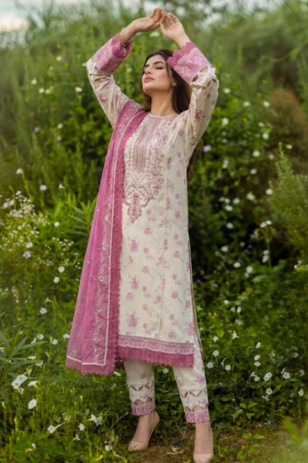 Safwa Muse Embroidered 3-Piece Lawn Collection – Unstitched