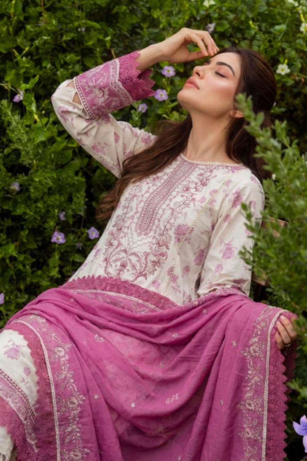 Safwa Muse Embroidered 3-Piece Lawn Collection – Unstitched