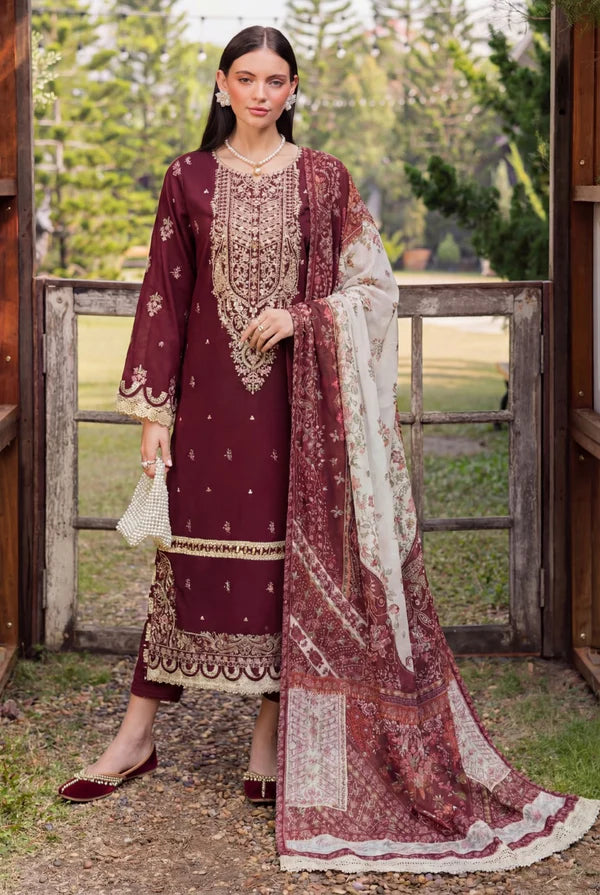 Safwa premium Quality Lawn 3pc unstitched