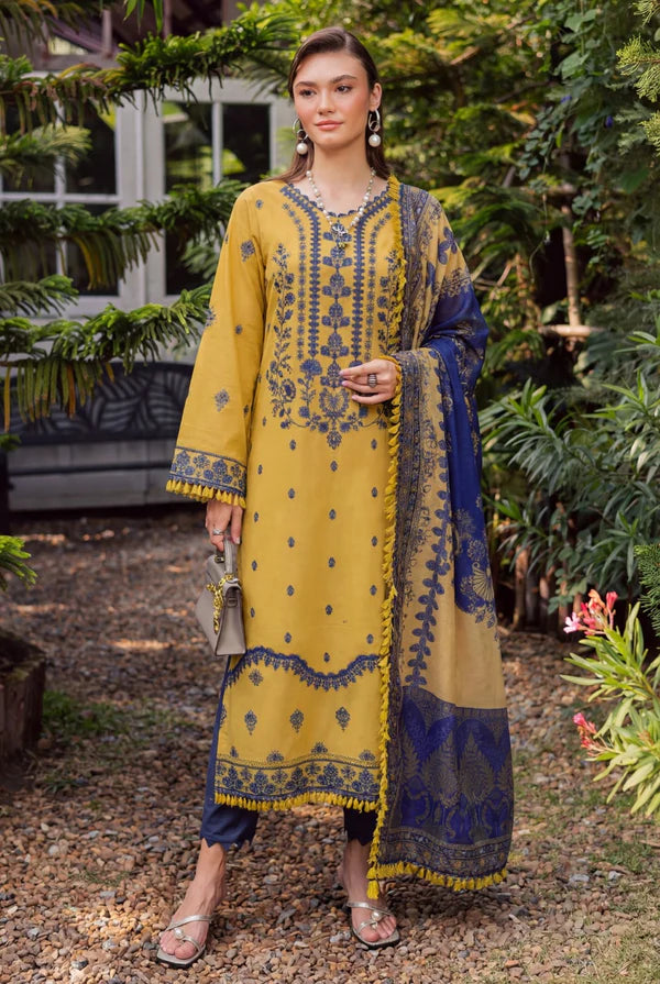 Safwa premium Quality Lawn 3pc unstitched