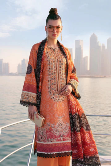 Safwa EMANI 3 PIECE EMBROIDERED LAWN COLLECTION (Copy) (Copy)