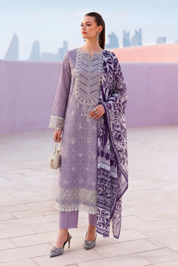 Safwa EMANI 3 PIECE EMBROIDERED LAWN COLLECTION