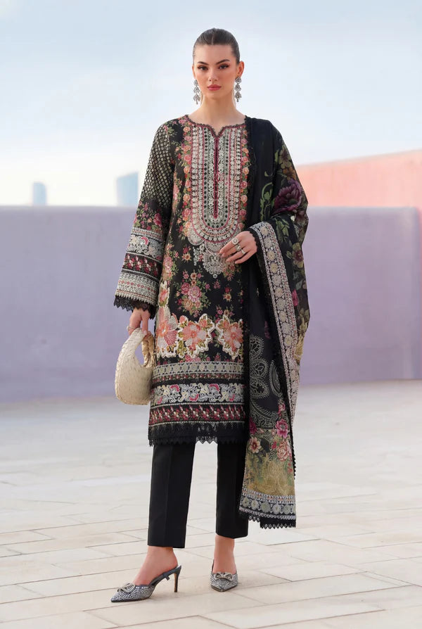 Safwa EMANI 3 PIECE EMBROIDERED LAWN COLLECTION