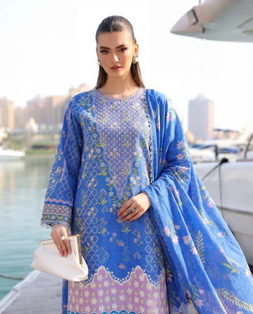 Safwa EMANI 3 PIECE EMBROIDERED LAWN COLLECTION