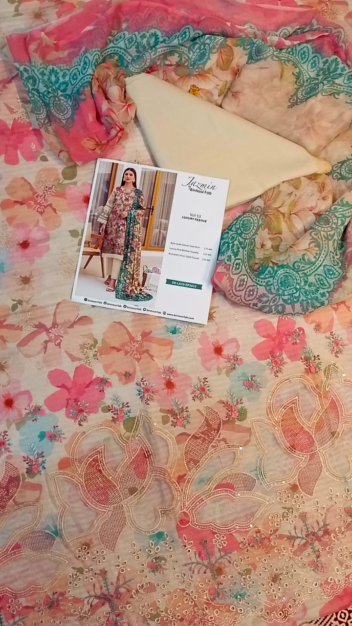 Premium Quality Bana Dora lawn Unstitched